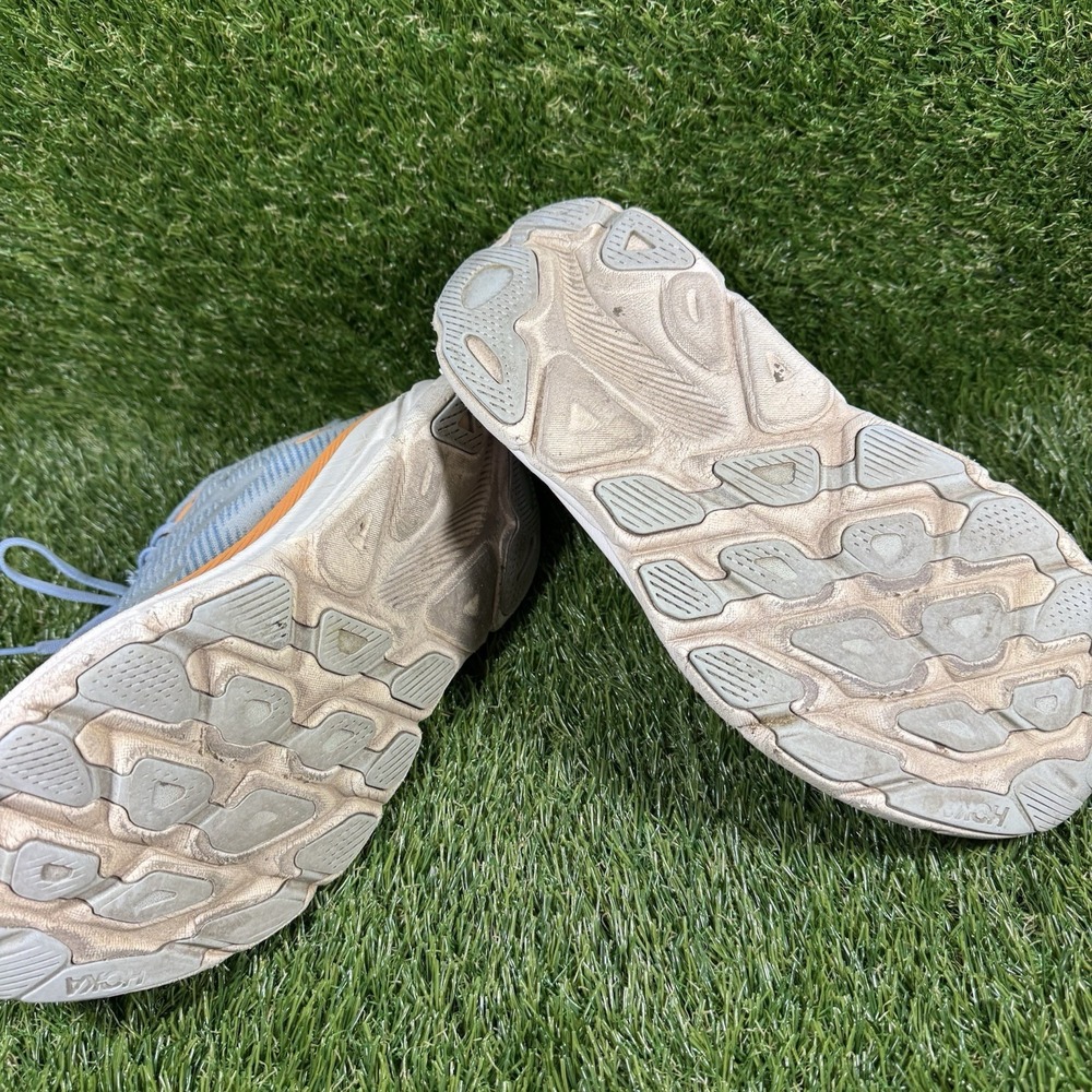 Hoka One One Clifton 9 Shoes Womens Size 9 Blue Running Sneakers 1127896 ABIW - Picture 8 of 13